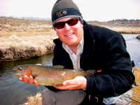 John D. at Hot Creek