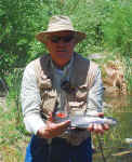 Rich B. takes a Tait Ranch Trout