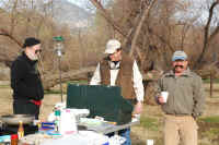 I.W.F.F. breakfast cooks in Kernville