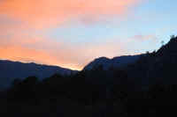 Sunset in the Kern River Valley