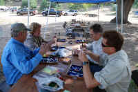 Club Members Preparing for JAKES Event