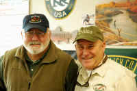 A couple of members at the K.R.F.F. March Fly Fishing School